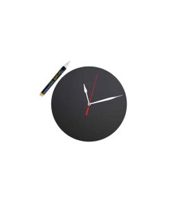 Chalk Board Clock D29Cm With 1 Chalk Marker