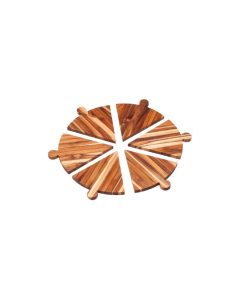 Essential Antipasti Set Of 6 Boards 25.5X21.5Xh1.4Cm Teak