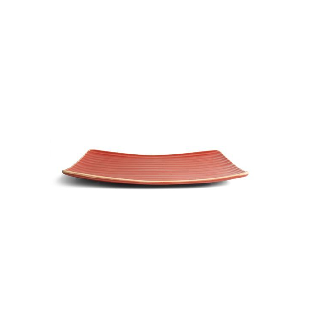 Artisan Ember Rectangular Plate 30X15Cm Porcelain