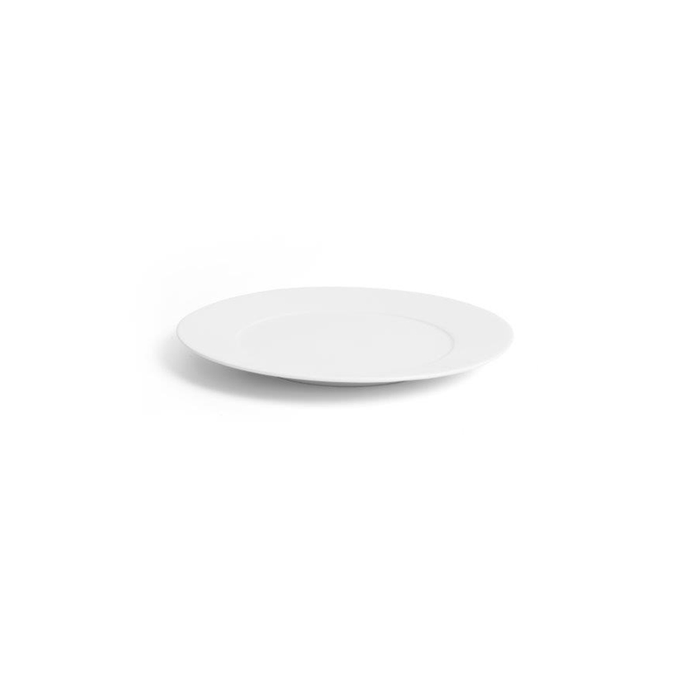 Privilege Ivory Flat Plate D22Cm Porcelain