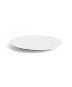 Privilege Ivory Flat Plate D28Cm Porcelain