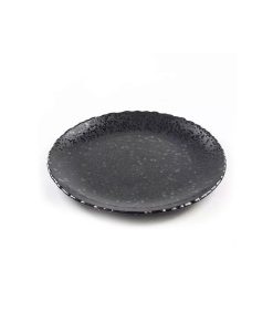 Erosion Oxide Cinder Plate D27Cm Porcelain