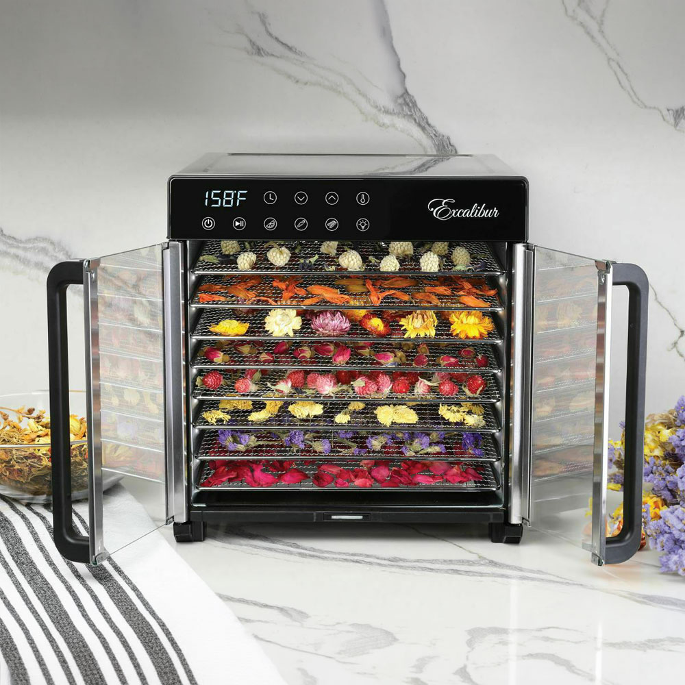 Excalibur 8 Tray Select Digital Dehydrator 220-240V 50-60Hz 700W-DH08SCSS33 - Image 6